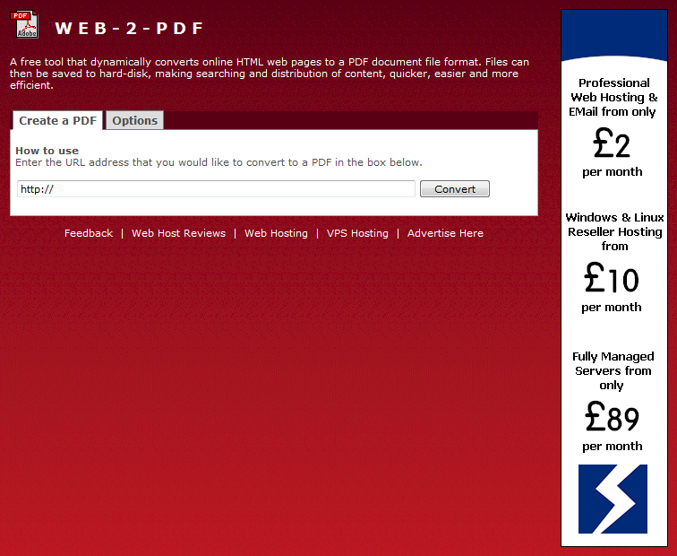convert your website to pdf