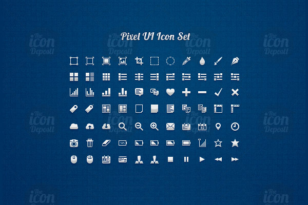 pixel-UI-icon-set