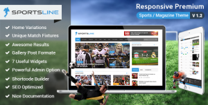 sportsline wordpress theme