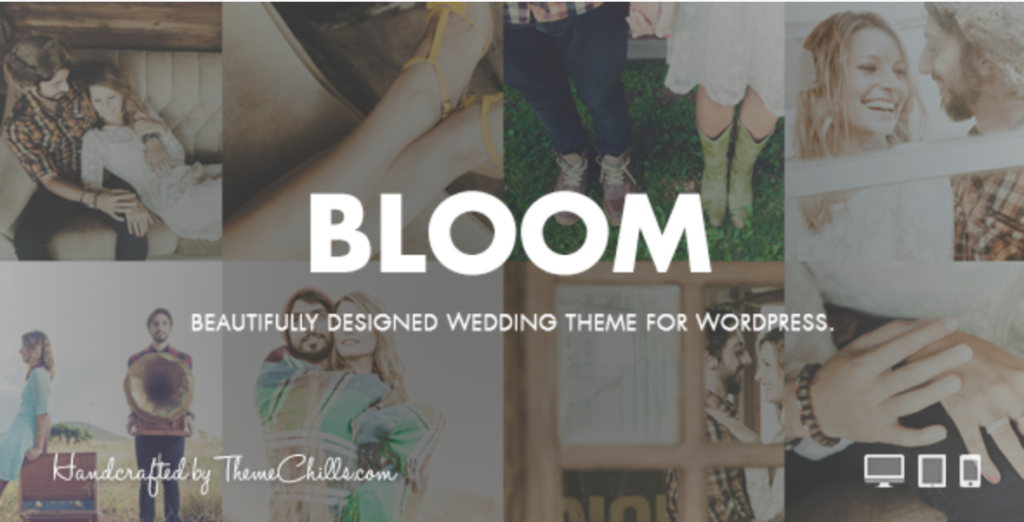 bloom wedding theme for wordpress